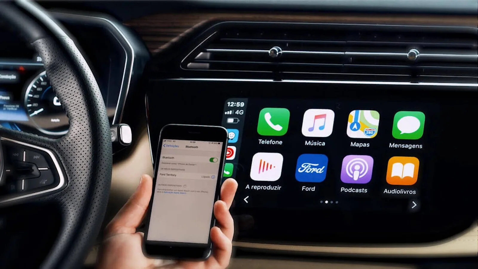 Apple CarPlay sem fio