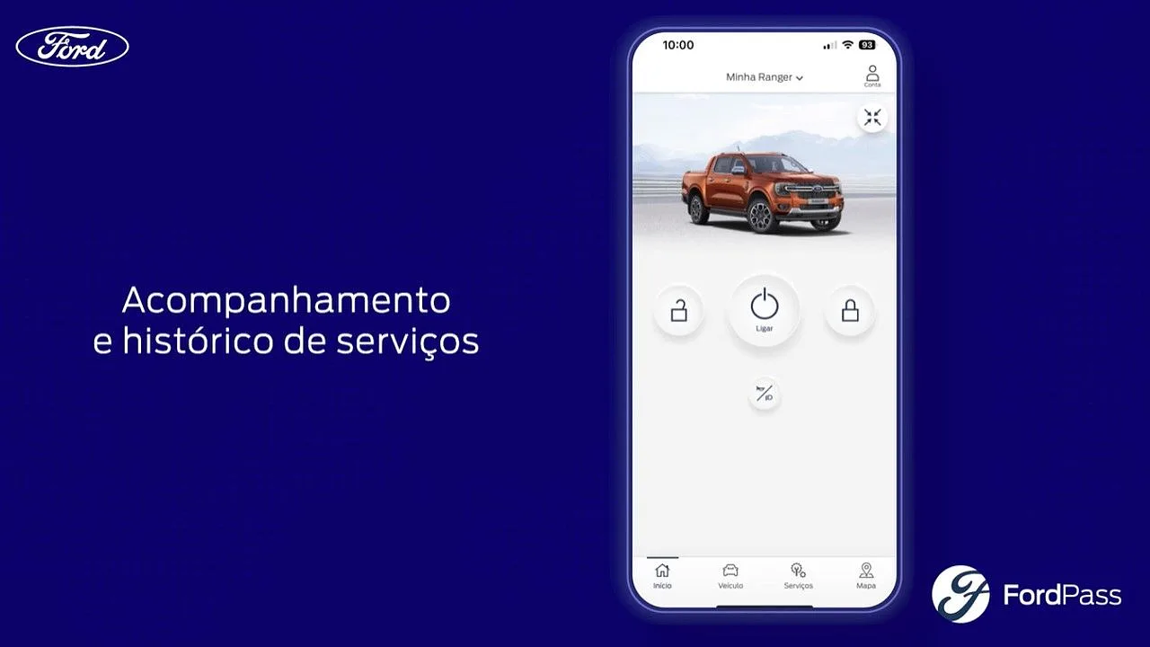 Acompanhamento e histórico de serviços