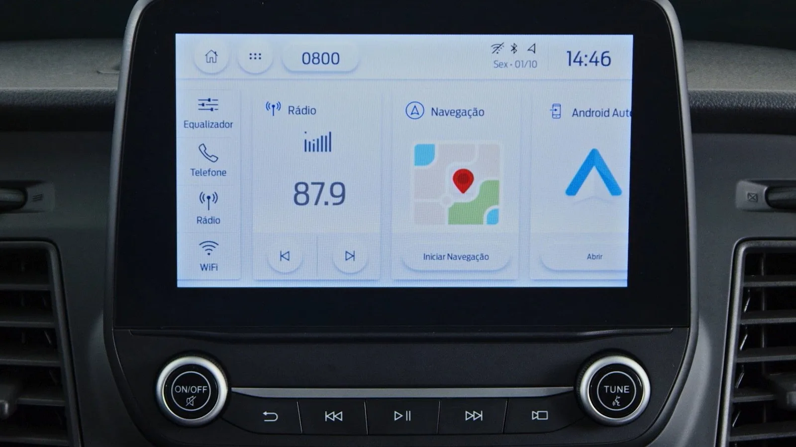 SYNC® - Conectividade via CarPlay & Android Auto